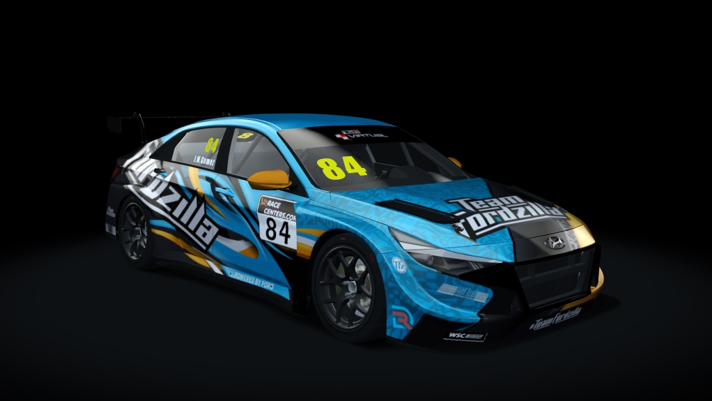 Hyundai Elantra N TCR, skin 84_JM_Gomez_Fordzilla