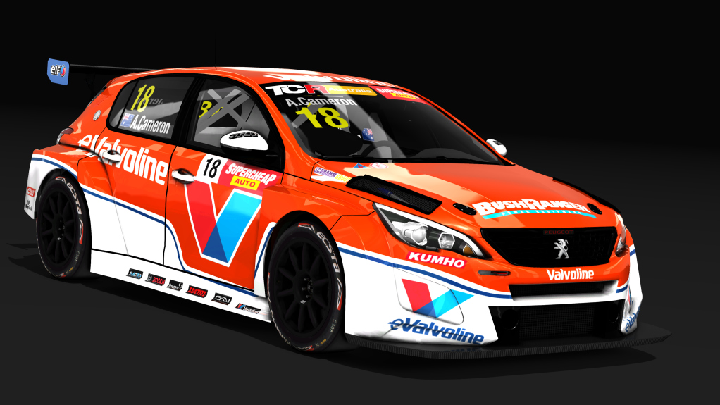 Peugeot 308 TCR, skin 2023_TCRAU_18