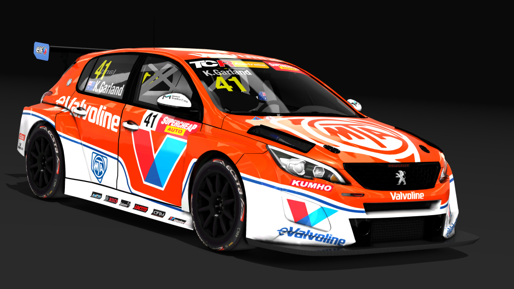 Peugeot 308 TCR, skin 2023_TCRAU_41