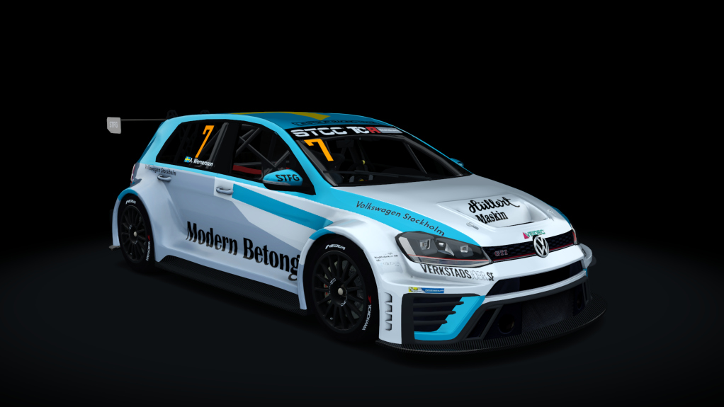 Volkswagen Golf TCR, skin 18607