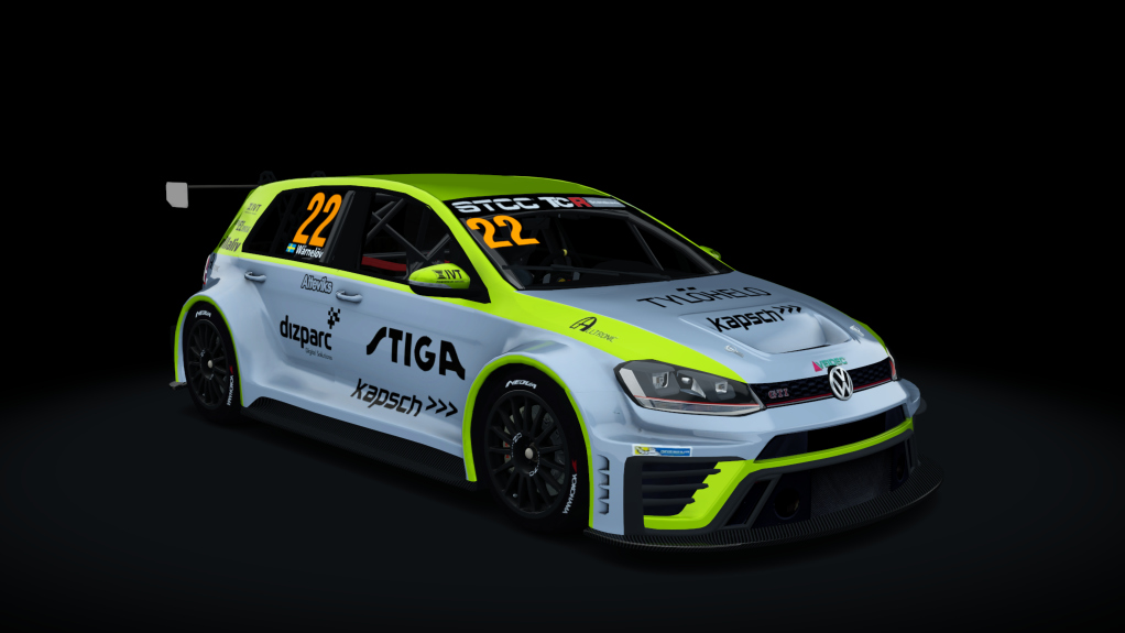 Volkswagen Golf TCR, skin 18622