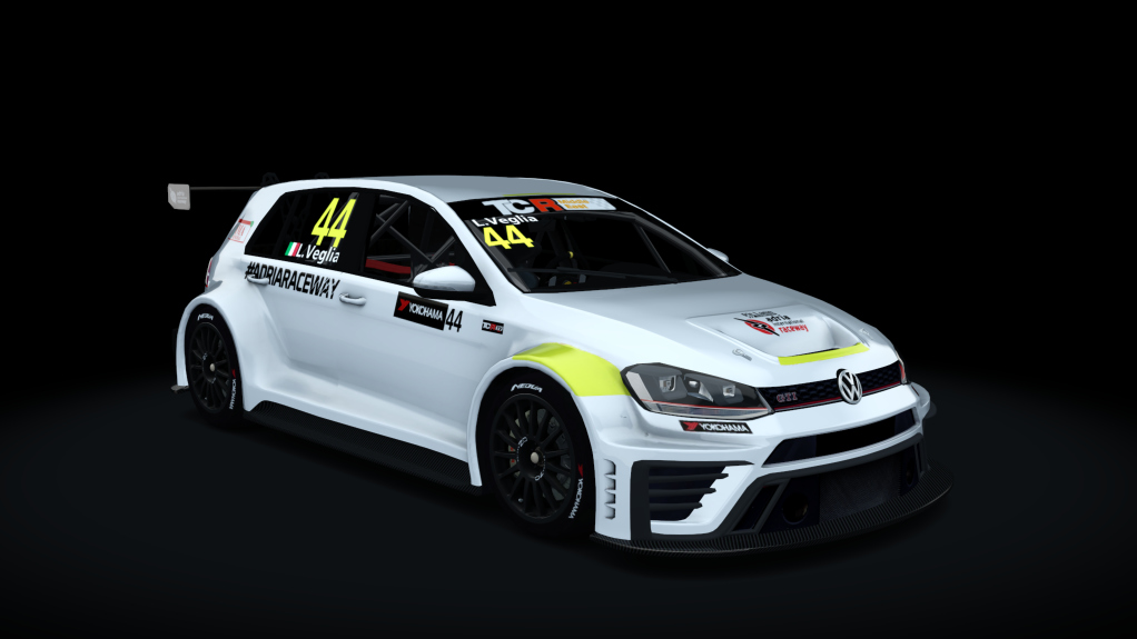 Volkswagen Golf TCR, skin 18844