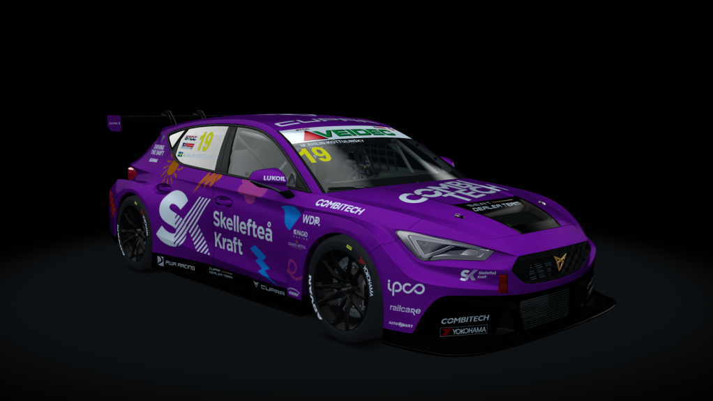 Cupra Leon Competición, skin pwr_racing_19