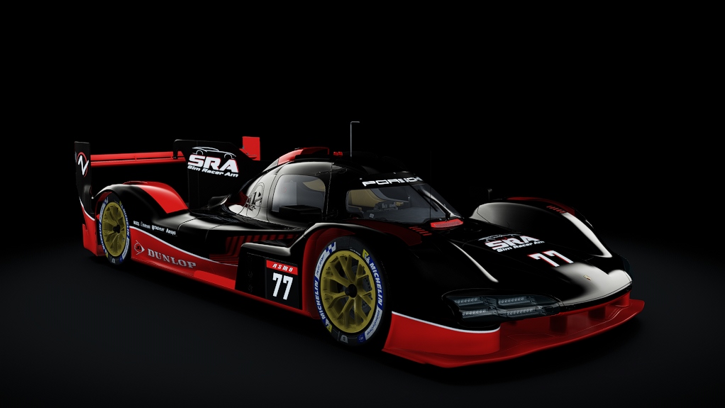 Porsche 963, skin Porsche_Team_SRA_Asmo_77