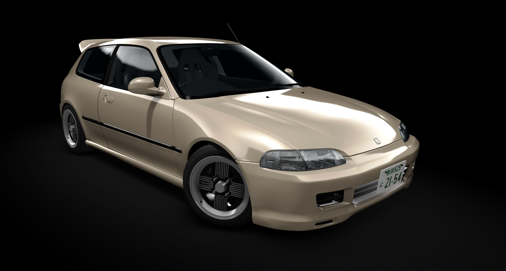 Honda Civic SiR-II [EG6], skin sannikov_color