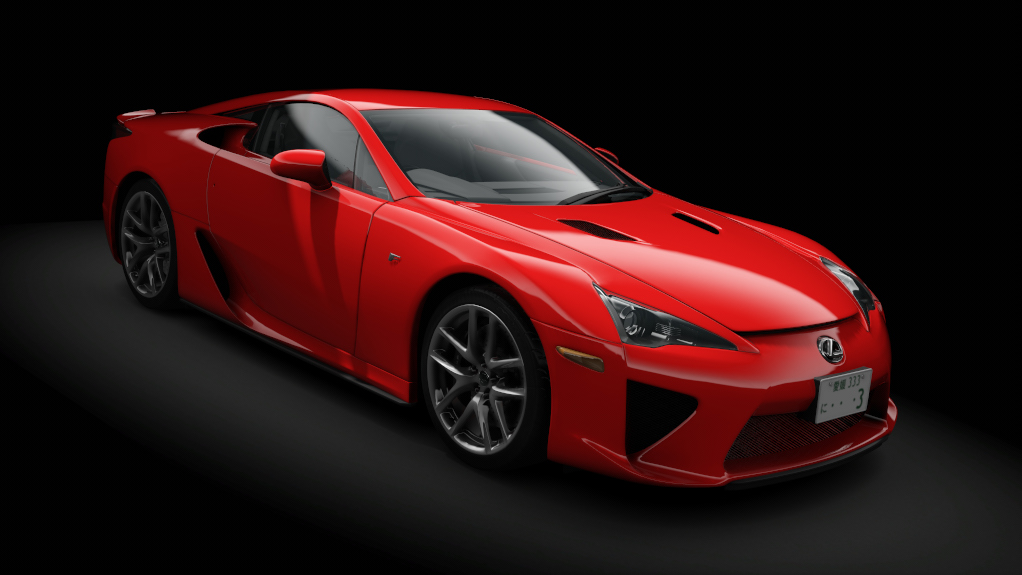 Lexus LFA, skin Super Red