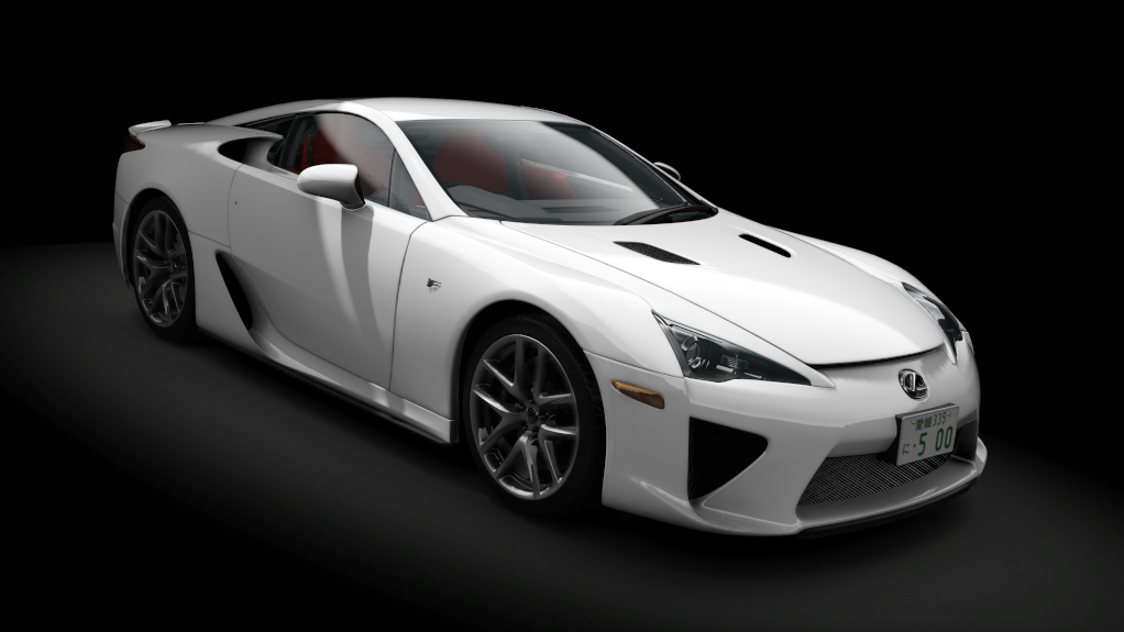 Lexus LFA, skin White Pearl