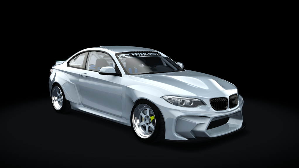 VDC BMW F22 M2 Eurofighter Public 2.0, skin alpinweiss_iii_pastel