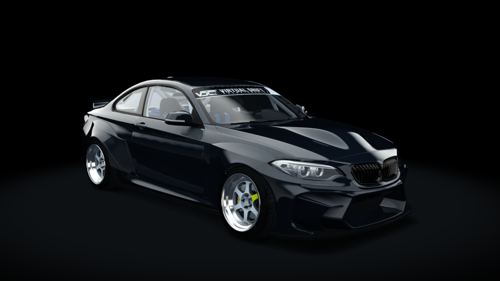 VDC BMW F22 M2 Eurofighter Public 2.0, skin azuritschwarz_metallic