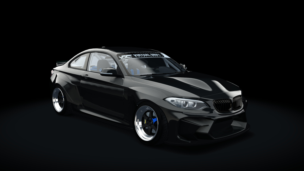 VDC BMW F22 M2 Eurofighter Public 2.0, skin saphirschwarz_metallic