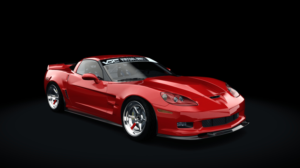 VDC Chevrolet Corvette C6 Public 2.0, skin 01_torch_red