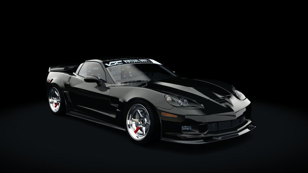 VDC Chevrolet Corvette C6 Public 2.0, skin 02_black_s