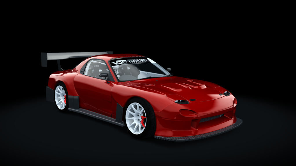 VDC Mazda RX-7 FD3S 20B Public 2.0, skin 06_blaze_red