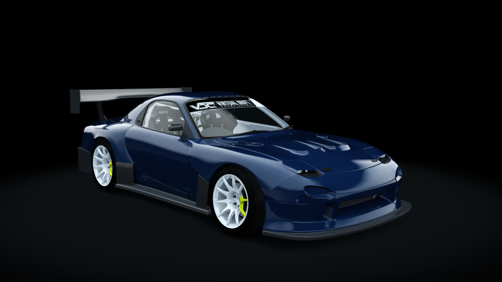 VDC Mazda RX-7 FD3S 20B Public 2.0, skin 10_blue_mica