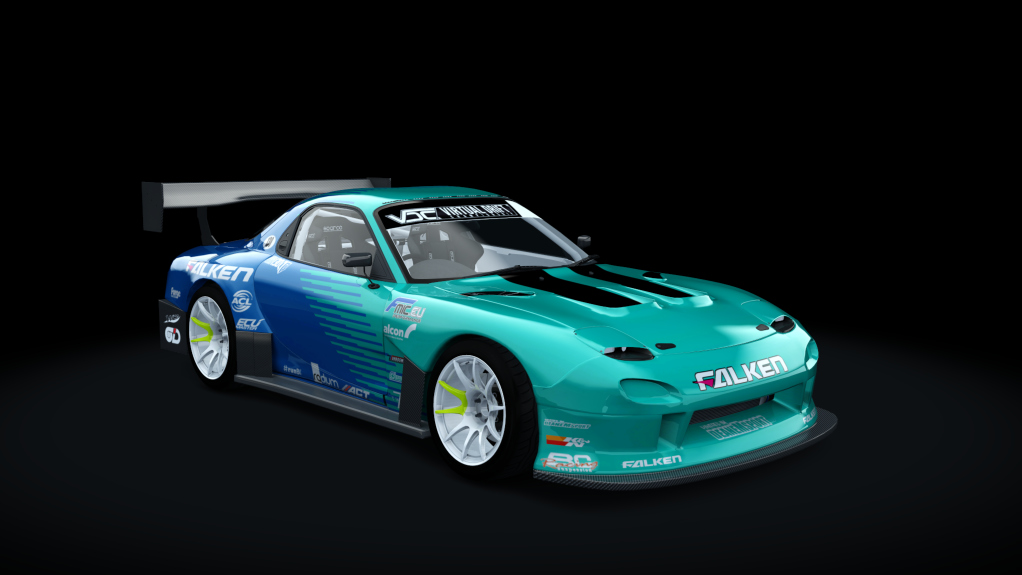 VDC Mazda RX-7 FD3S 20B Public 2.0, skin JD130