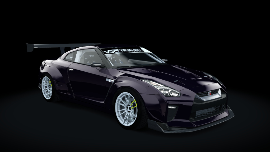 VDC Nissan GT-R DAMD Public 2.0, skin 07_midnight_purple_ii