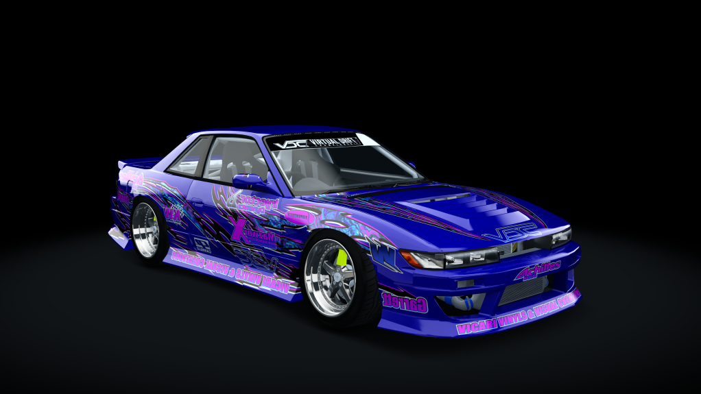 VDC Nissan Silvia PS13 Public 2.0, skin vicari_vinyls_vdc