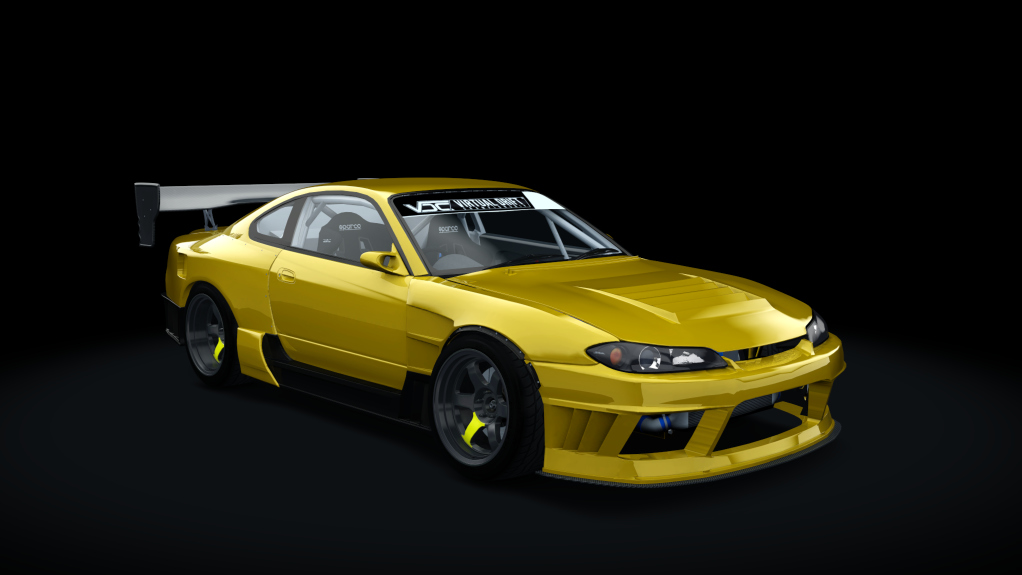 VDC Nissan Silvia S15 Public 2.0, skin 04_lightning_yellow