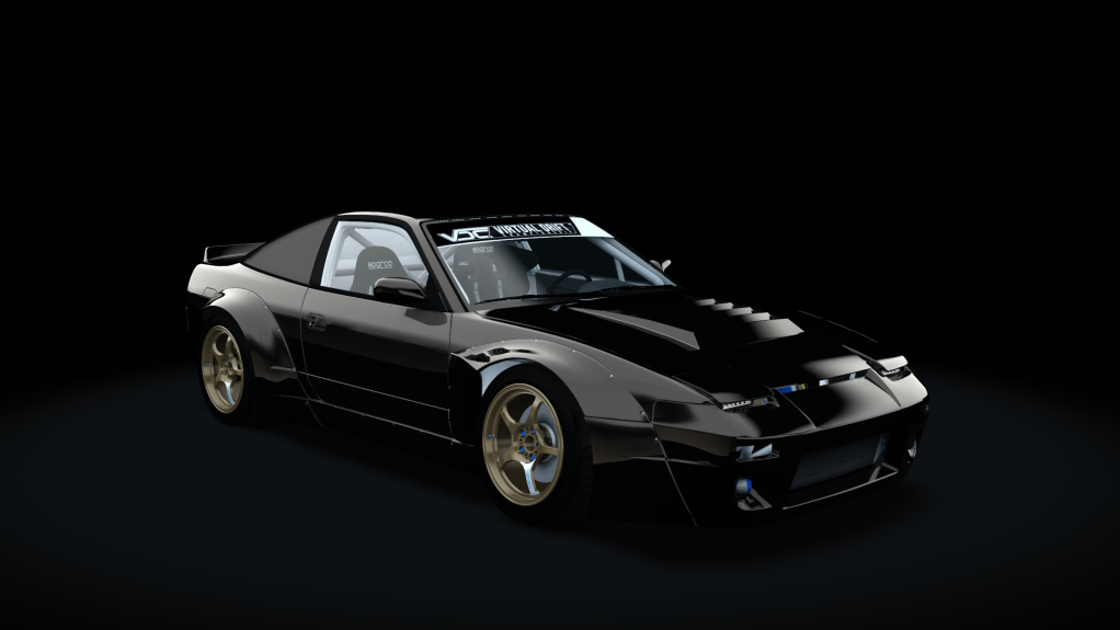 VDC Nissan Silvia RPS13 Public 2.0, skin 03_black_pearl