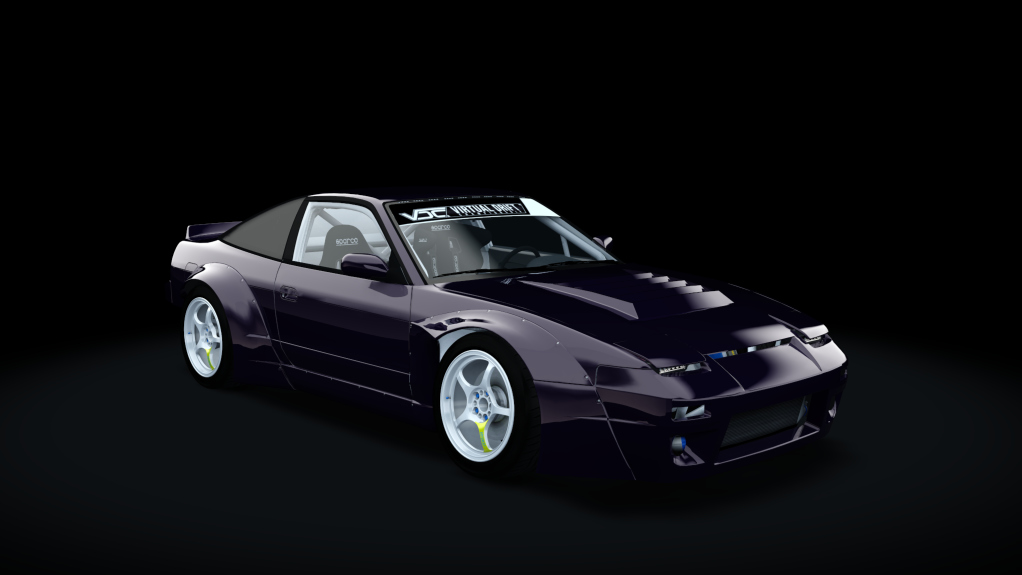 VDC Nissan Silvia RPS13 Public 2.0, skin 07_midnight_purple_ii