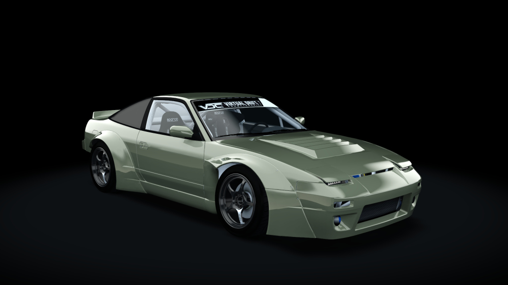 VDC Nissan Silvia RPS13 Public 2.0, skin 08_millennium_jade