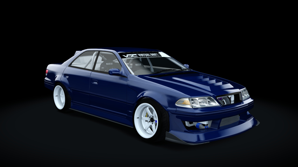 VDC Toyota Mark II JZX100 Public 2.0, skin gravity_blue