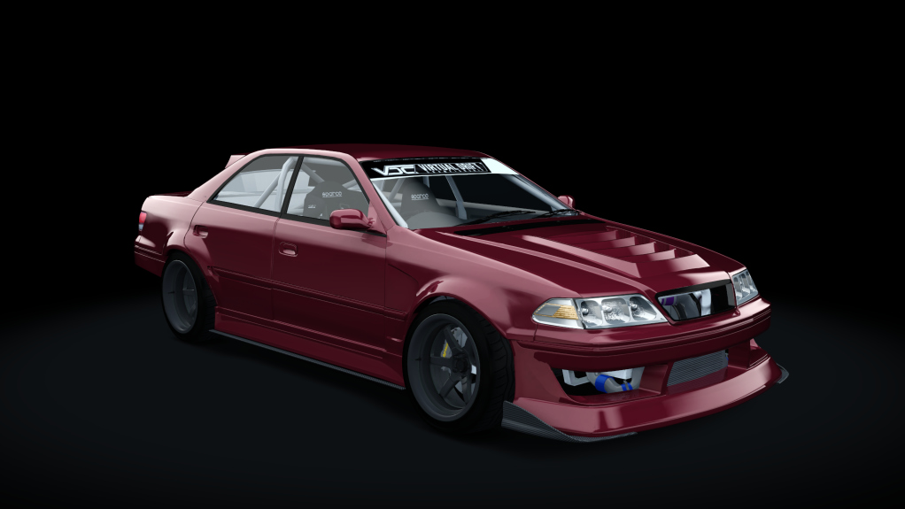 VDC Toyota Mark II JZX100 Public 2.0, skin ignition_red