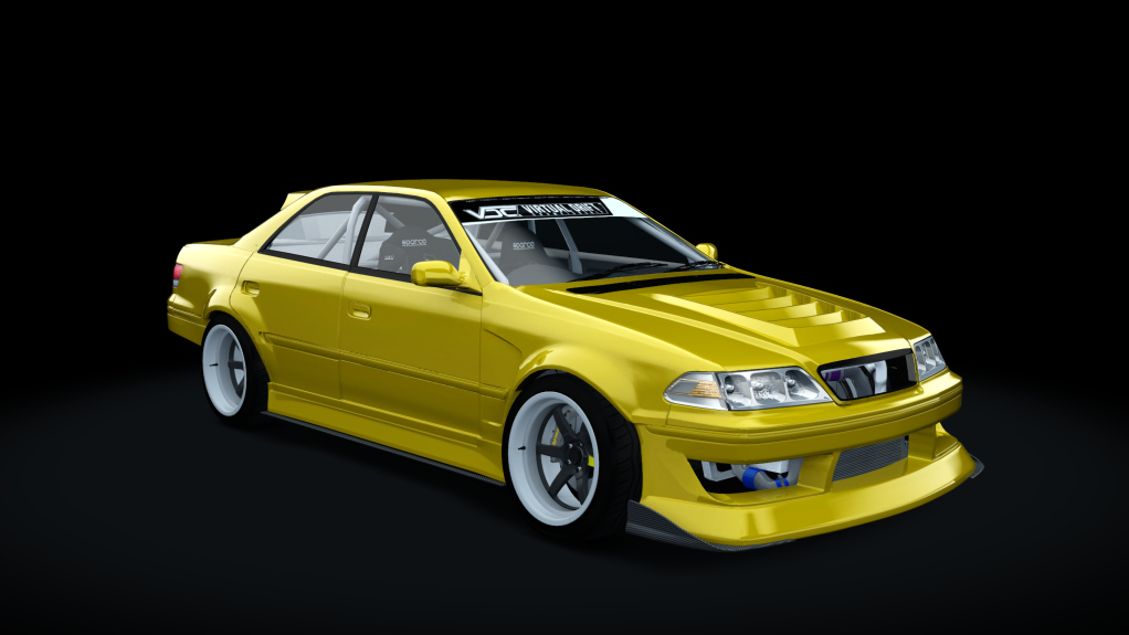 VDC Toyota Mark II JZX100 Public 2.0, skin yellow