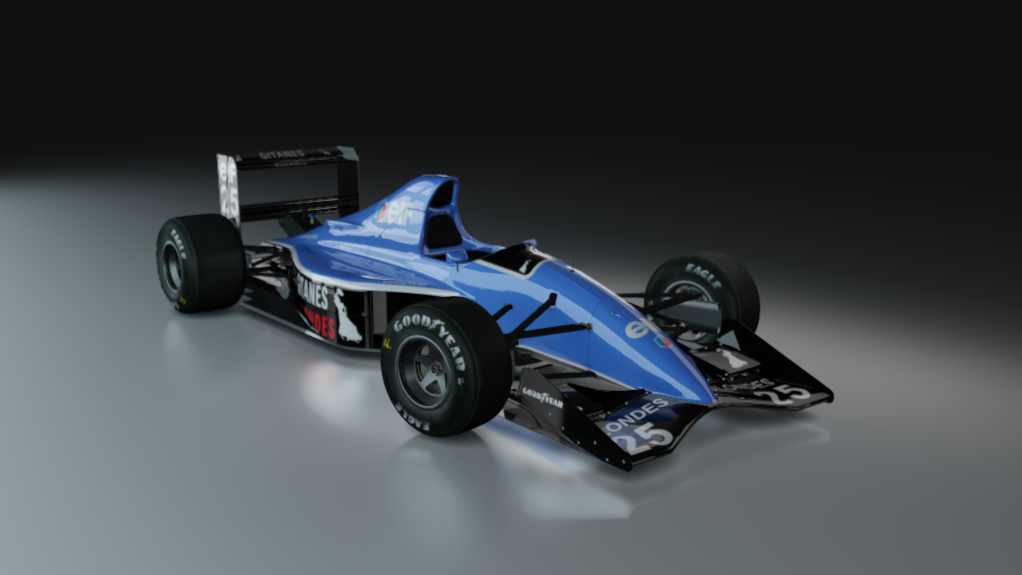 Jordan-Ford 191, skin 25_Equipe_Ligier_Gitanes