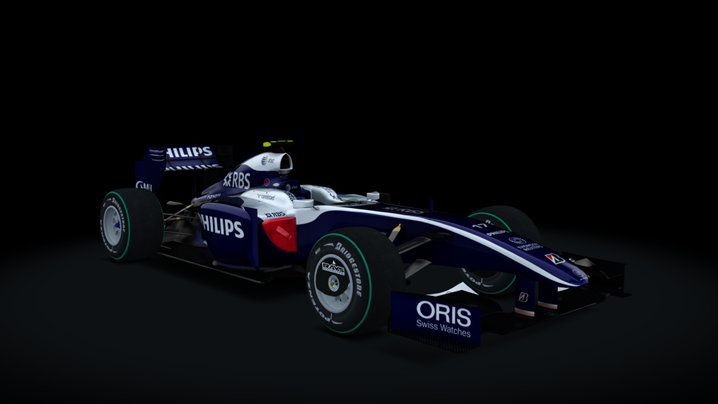 Williams FW31, skin b_fw31_nakajima