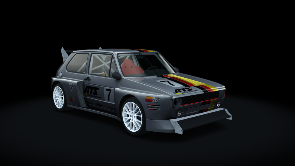 VOLKSWAGEN GOLF MK1 RACING, skin 02