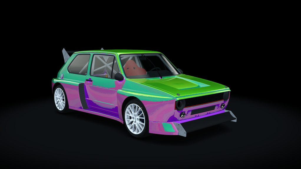 VOLKSWAGEN GOLF MK1 RACING, skin 06