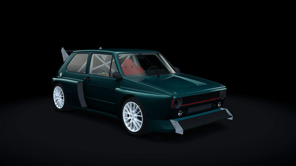 VOLKSWAGEN GOLF MK1 RACING, skin 12