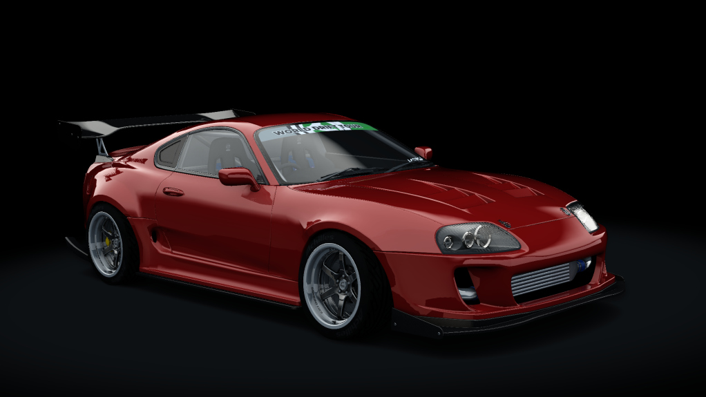 WDT Toyota Supra A80, skin red