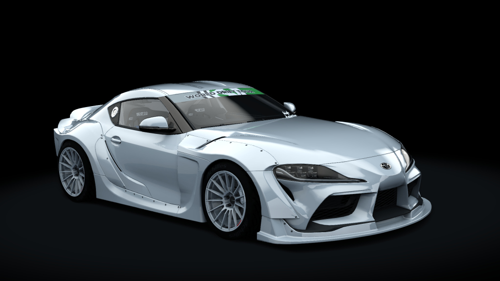 WDT Toyota Supra A90, skin white