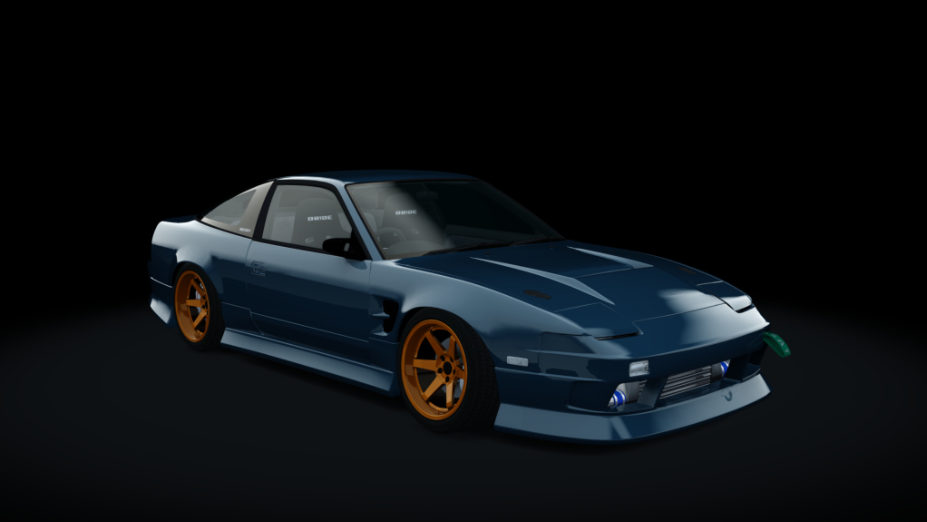 Nissan 180SX WDT Street, skin blue