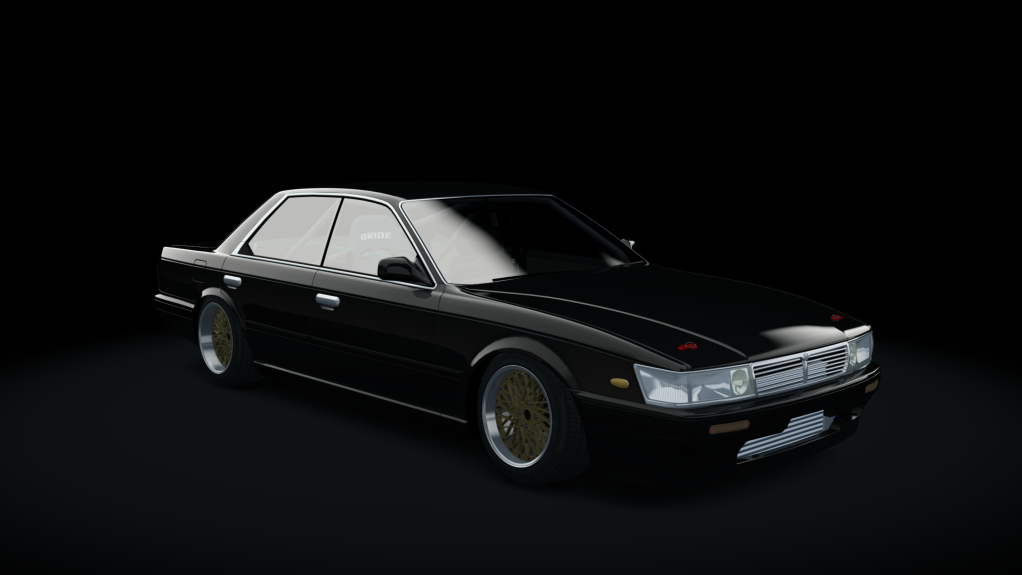 Nissan Laurel C33 WDT Street, skin 01_black