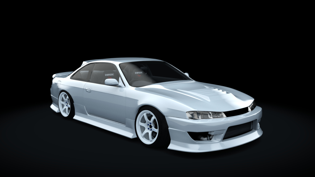 Nissan Silvia S14 WDT Street, skin Aspen_White