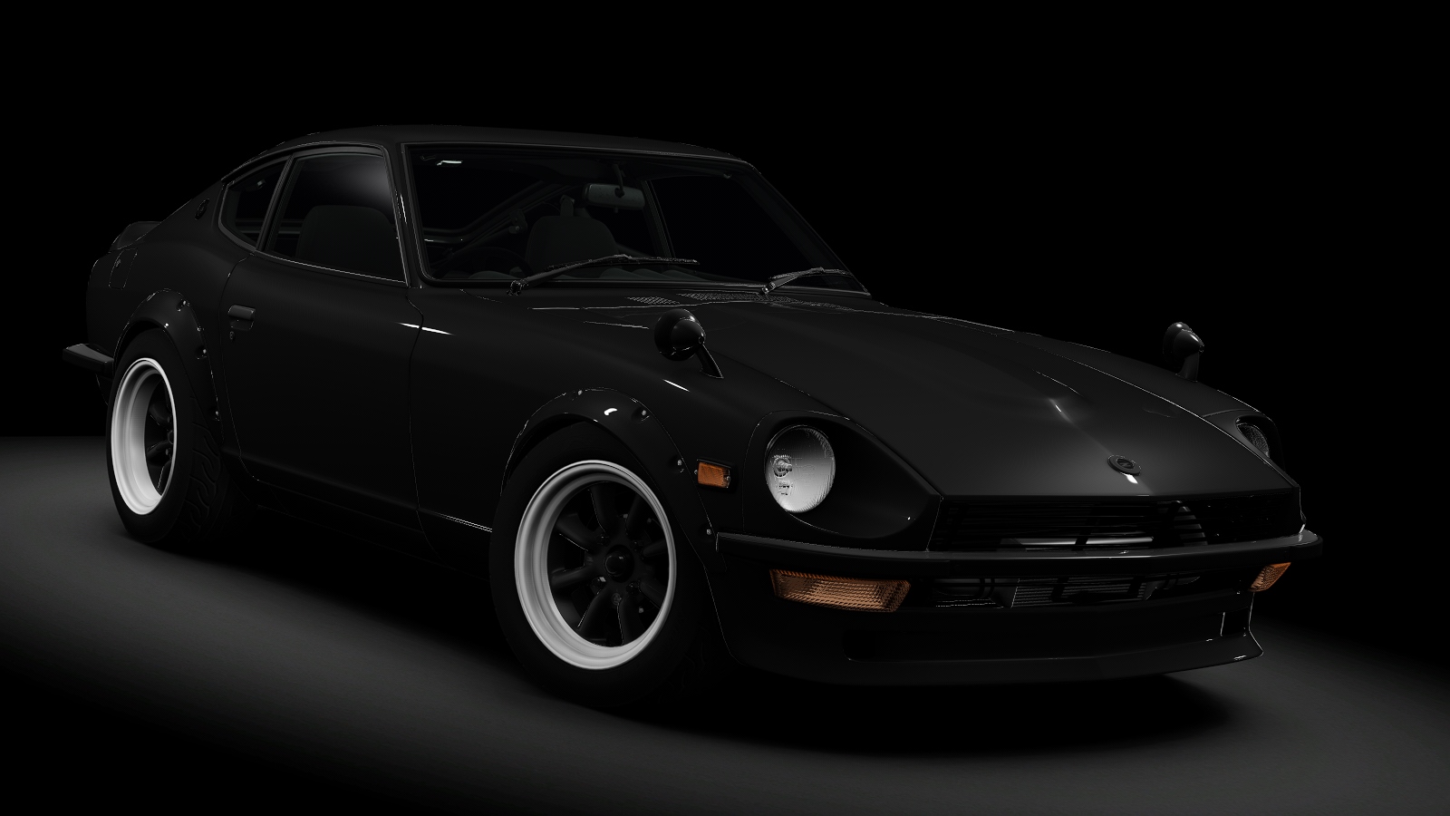 Nissan Fairlady Z S30 Devil Z, skin black