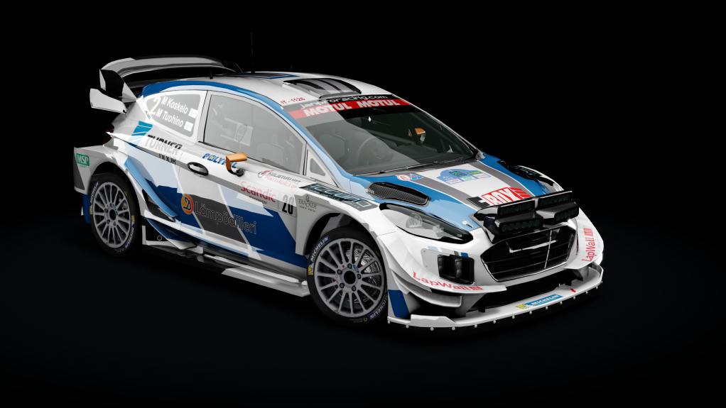 Ford Fiesta WRC+ 2019 / Extralights, skin 02_Koskelo