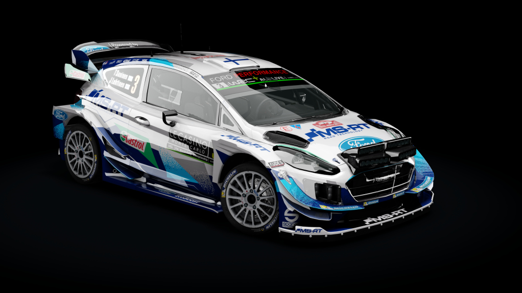 Ford Fiesta WRC+ 2019 / Extralights, skin 03_Suninen_2020