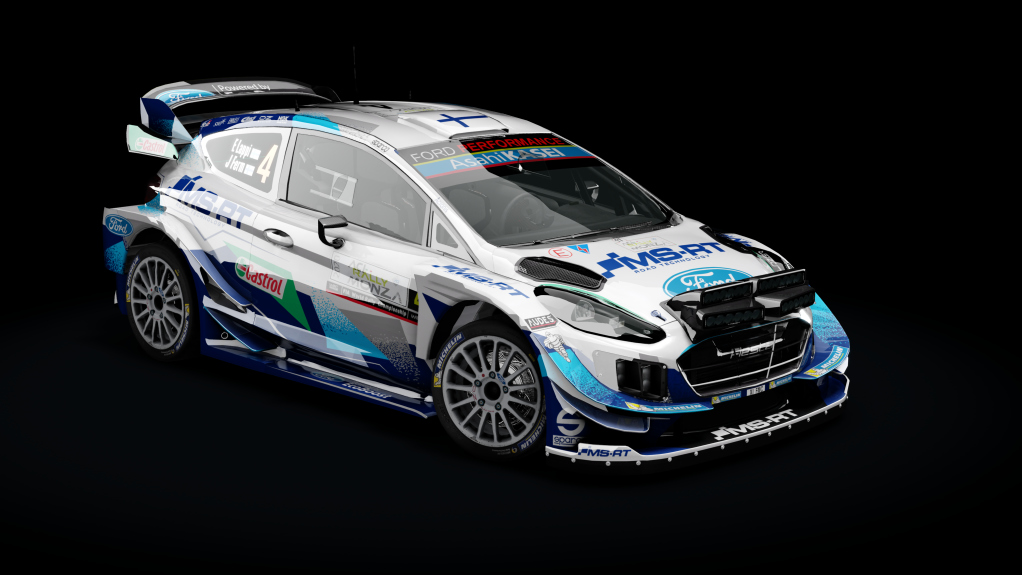 Ford Fiesta WRC+ 2019 / Extralights, skin 04_Lappi_2020