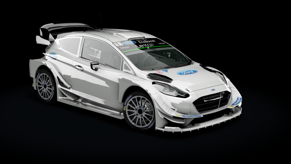 Ford Fiesta WRC+ 2019, skin 00_Test