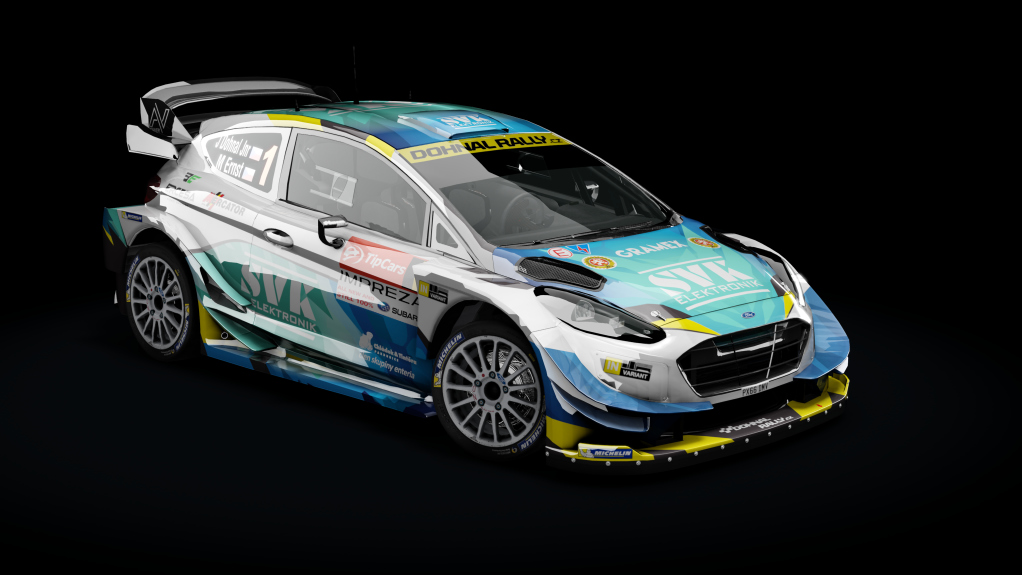 Ford Fiesta WRC+ 2019, skin 01_Jan Dohnal