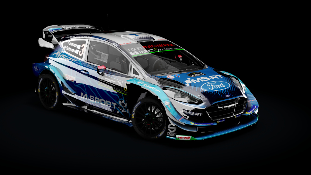 Ford Fiesta WRC+ 2019, skin 03_2019_black