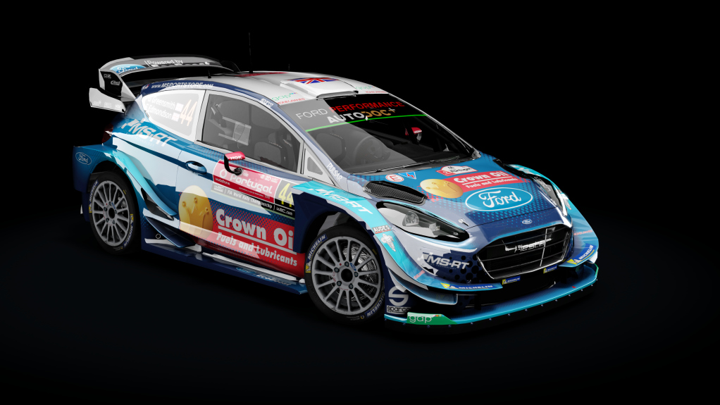 Ford Fiesta WRC+ 2019, skin 44_Greensmith_2019