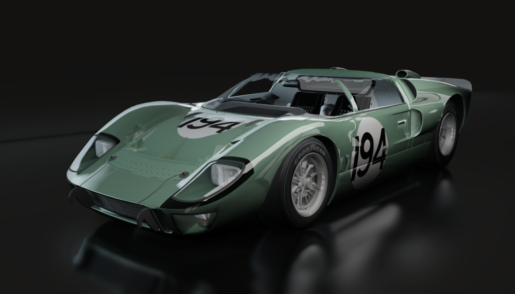 WSC60 Ford GT X1 Roadster, skin 194_green