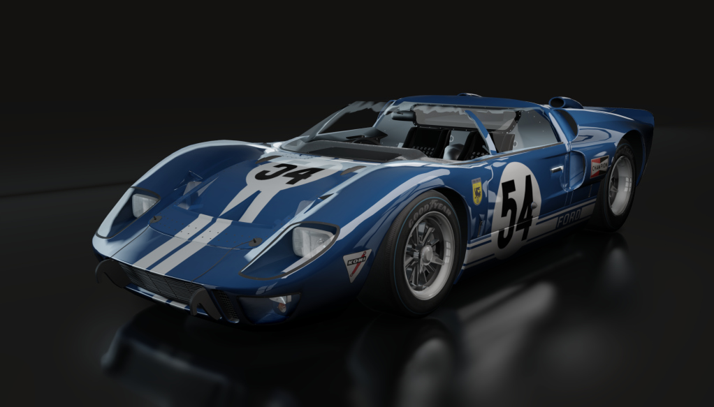 WSC60 Ford GT X1 Roadster, skin 54_blue