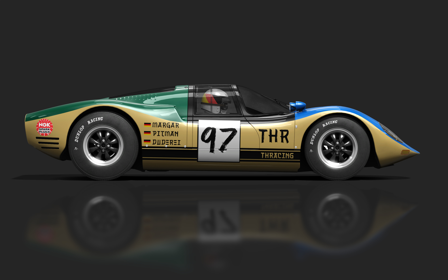 WSC60 Nissan R380 II, skin 97_Thundering_Trio