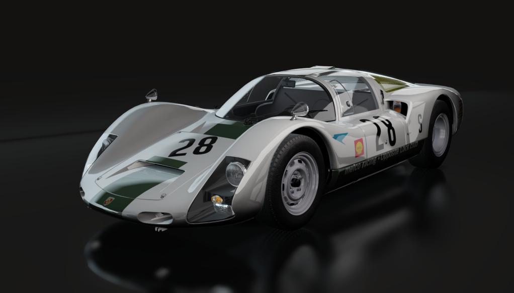 WSC60 Porsche 906E, skin 28_boac_1968